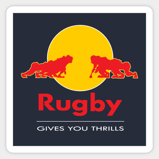 Rugby Sticker by Helepictor Rugby